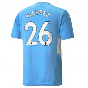Maillot de Foot Manchester City Riyad Mahrez 26 Domicile 2021-22